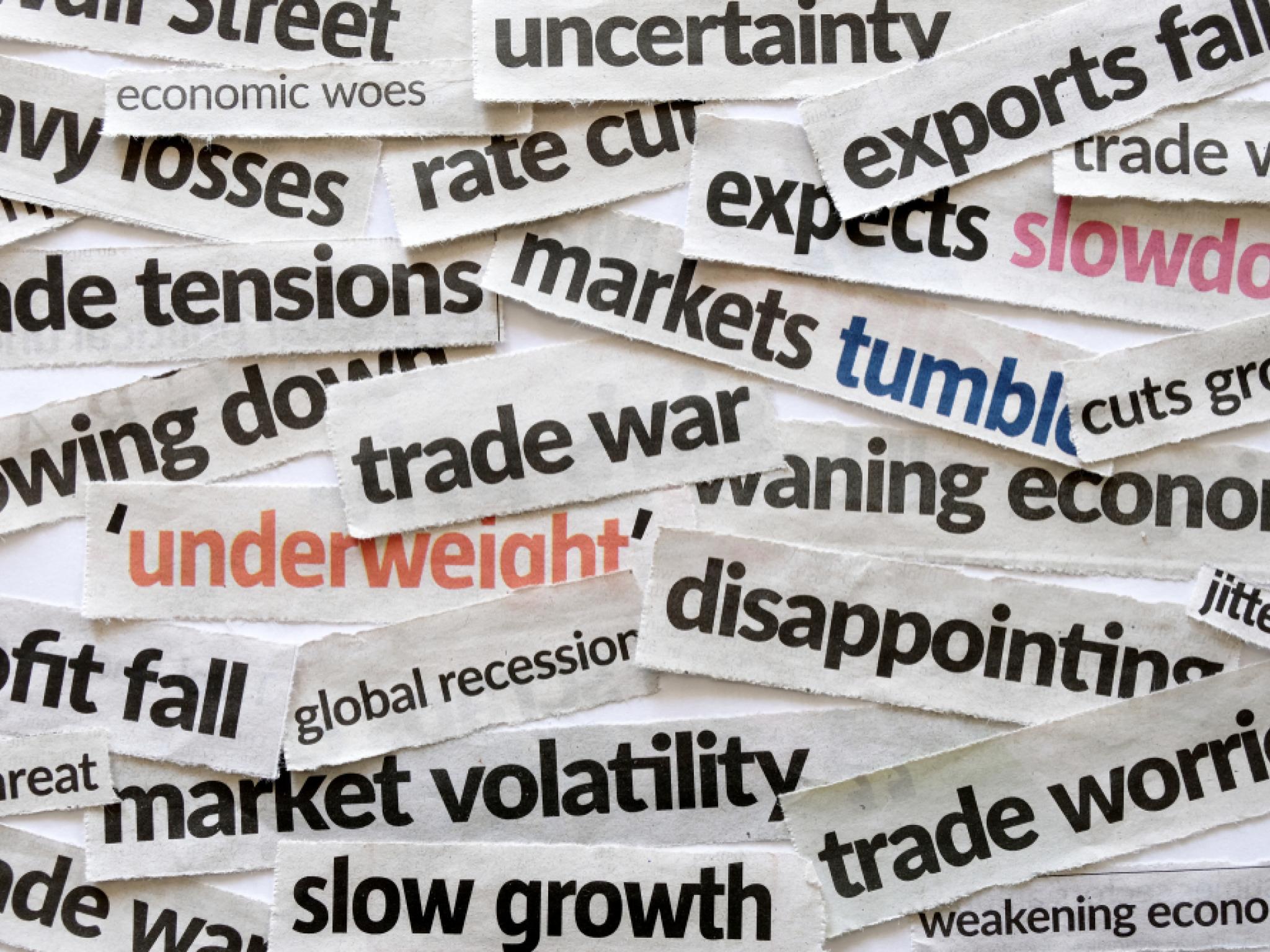Wall Street’s Mood Turns Bleak As Global Recession Fears Mount, Fund Managers Slash US Exposure