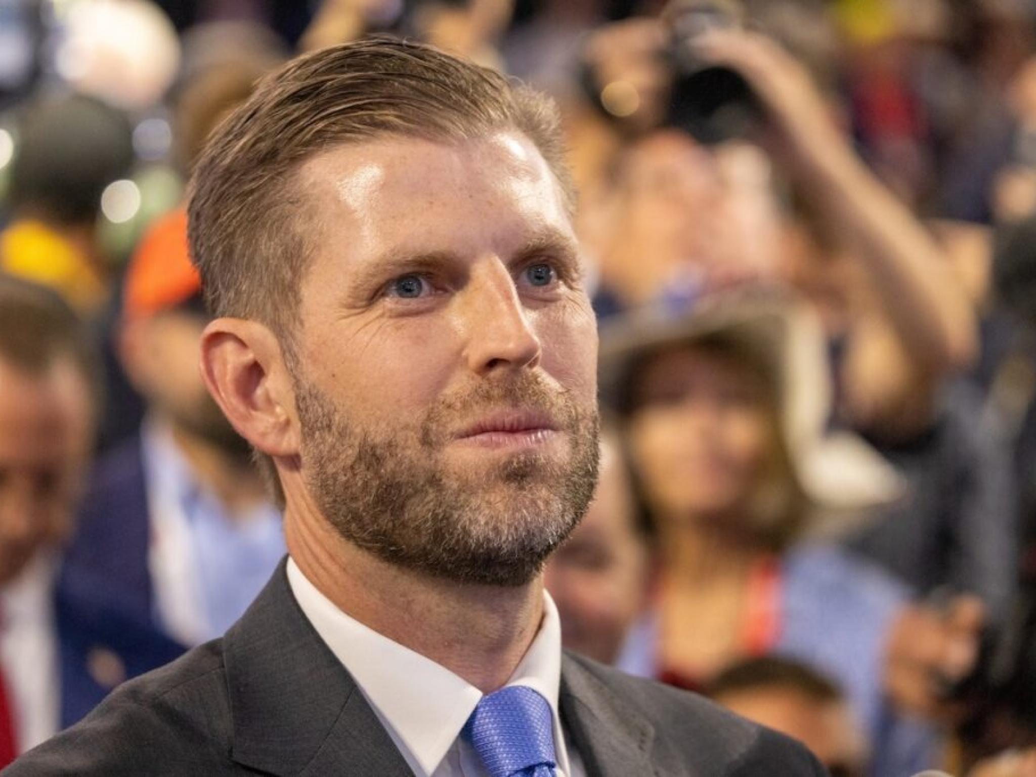 Eric Trump Says He’s ‘Not Saying No’ To Becoming President After Bitcoin Asia Speech
